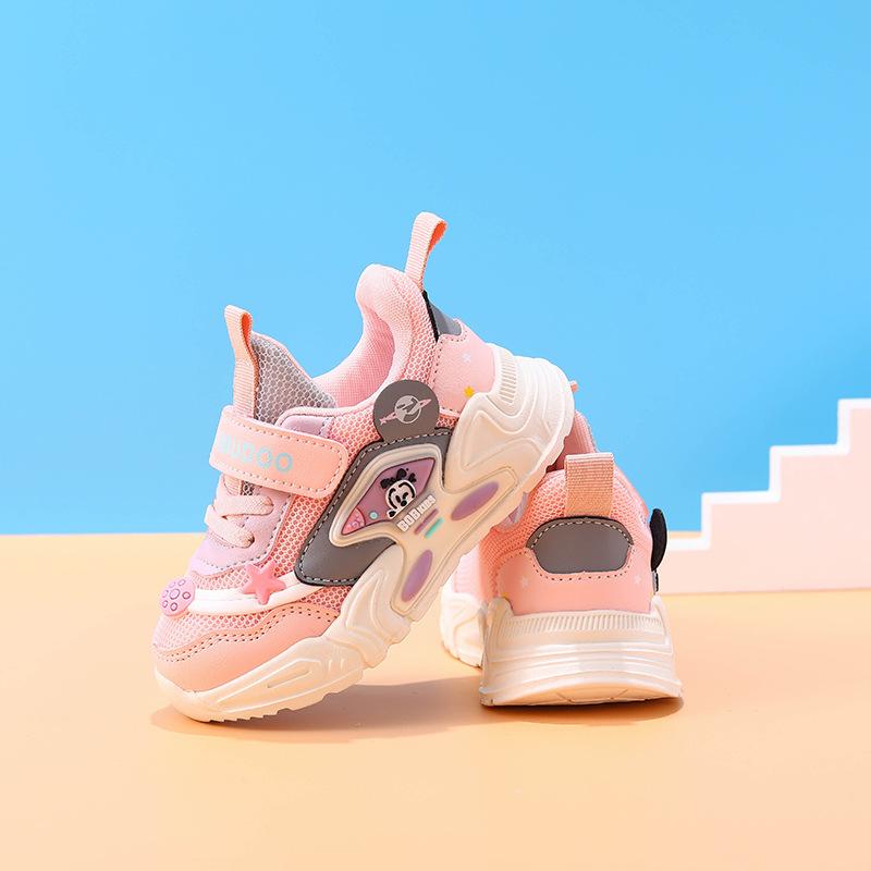Детская модная спортивная обувь весна-осень дышащая детская ультралегкая нескользящая корректирующая функциональная обувь для малышей