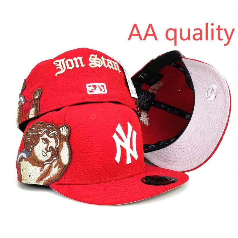 Кепки AA fitteds Jon Stan Angel Flying Бейсболка 3D Вышивка Размер Кепки