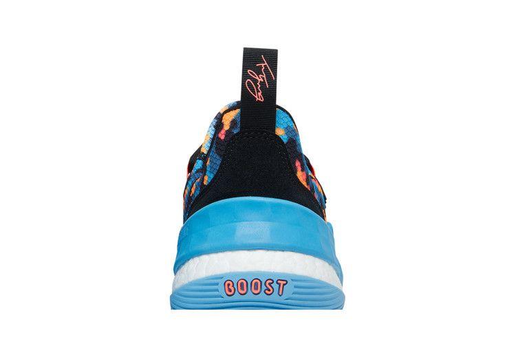 Men's Sneakers adidas Trae Young 1 Pixel Core Black/Signal Orange/Sky Blue