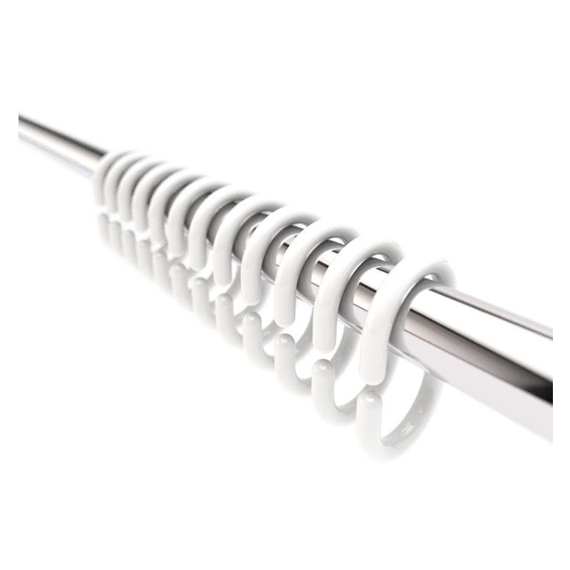 Свежий цветочный цифровой принт, занавеска для душа, водонепроницаемое покрытие для ванной комнаты