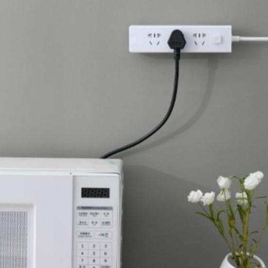 5Pcs Power Strip Holder Self-Adhesive Punch-Free Surge Protector Socket Holder Cable Management Wall Mount Desktop Mobile Socket Fixer