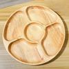 5 Round Tray Fruit Sum Melon Seed Nut Tray Partition Plate