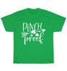 Pinch Proof Arrow Shamrock Clover St Patricks Day T-Shirt Unisex Funny Tee Gift
