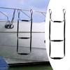 Boat Rope Ladder Climbing Aid Nylon Webbing Anti Skidding Steps for Canoes
