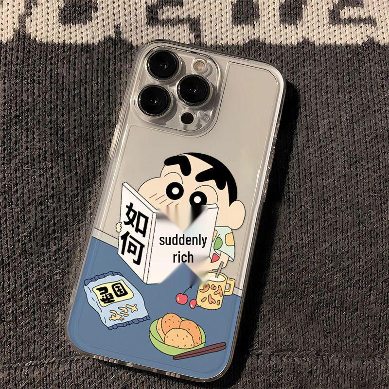 Чехол для телефона Shin-chan, плоский, для Apple 17ProMAX/iPhone Air 16/15/14/13