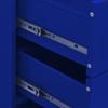 Blue Navy Sideboard 80 x 35 x 101.5 cm Steel