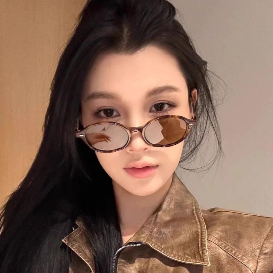 Модные винтажные фотохромные очки для близорукости женские овальные с маленькой оправой с минусовыми диоптриями очки для зрения солнцезащитные очки с изменяющим цвет на улице