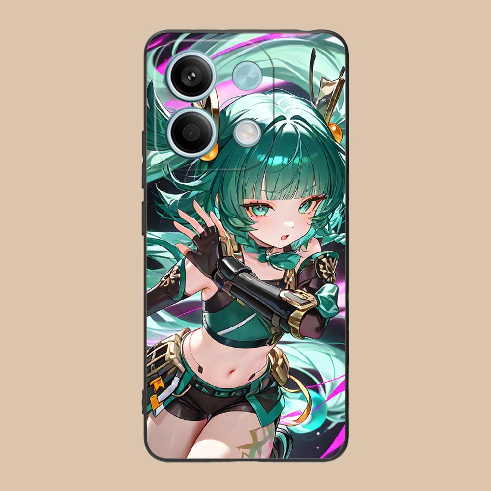 Чехол для телефона Zenless Zone Zero QingYi для POCO F7 F6 F5 F4 F3 F2 Pro GT C75 C71 C65 C61 C40 Pro Ultra с яркой печатью