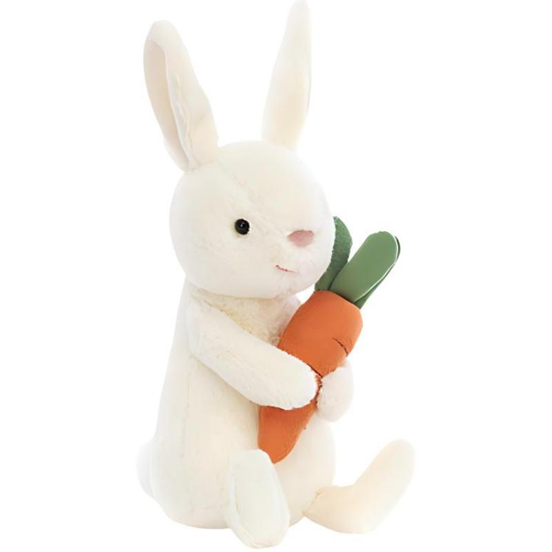 JELLYCAT Bonnie Rabbit series animal carrot bobby rabbit soothing doll plush doll 18cm high