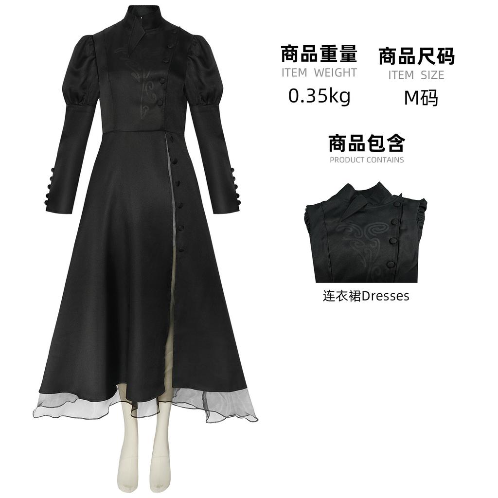 Кино Девушки Злая Глинда Эльфаба Косплей Костюм Хэллоуин Вечеринка Ролевые Игры Розовое Платье Черное Платье Мантия Шляпа Женщины Взрослый