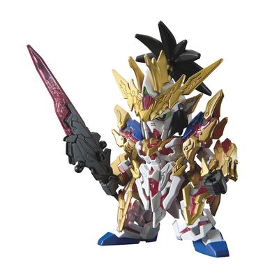 SD Gundam Sangoku Soketsuden Лю Бэй Единорог Гандам Предварительно окрашенная пластиковая модель BAS5056753
