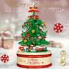 TOYLINX Christmas Decoration Series ABS Model Building Blocks Education Kids Toys Holiday Home Decor Perfect Gifts