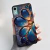 Black Case For Nokia C12 TA-1535/C12 Plus/C12 Pro Chrysanthemum Pattern Shell 2026 New Design Anti-scratch Soft Silicone Casing
