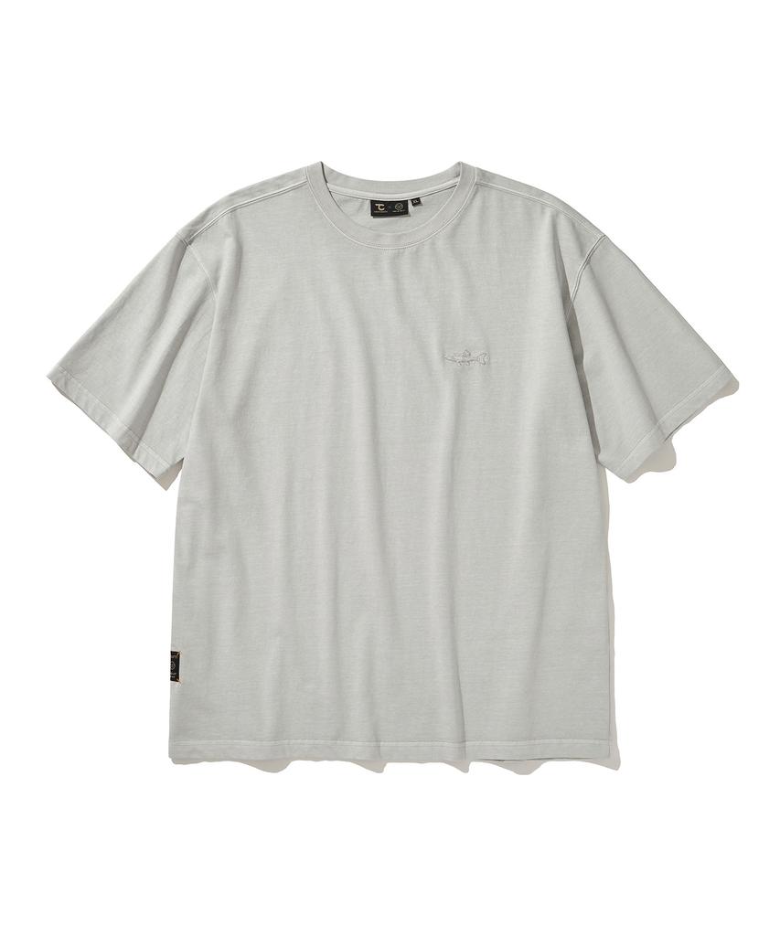 HELEMENT Uo Pigment Short Sleeve T-Shirt (L/Grey)