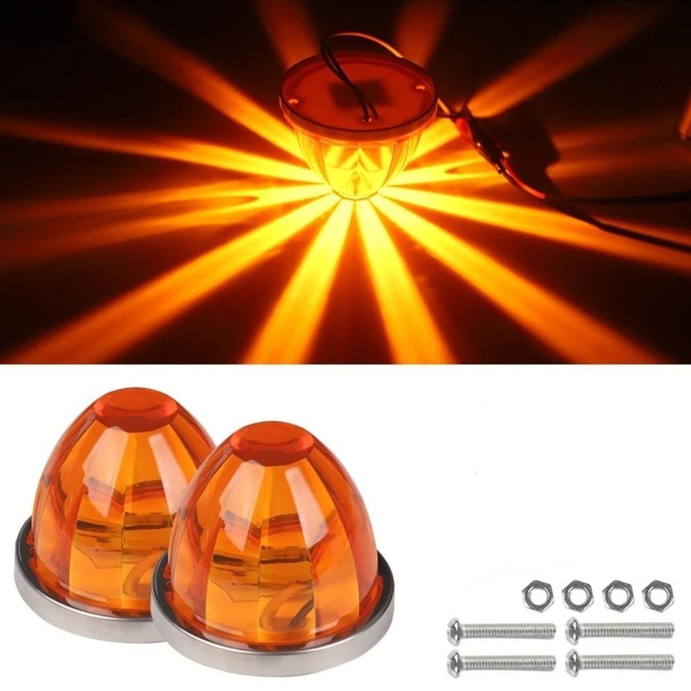 Waterproof Rear Brake Stop Light Universal Clearance Lamp Turn Clearance Warning Lamp Cars