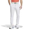 Мужские белые гольф-брюки Adidas Golf с 4-сторонней эластичностью, из легкого нейлона, до щиколотки