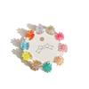 Transparent Mini Hair Claw Hair Clip Flower Mini Hair Claw Retro Star Hair Crab Clip  Women