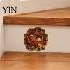 Christmas Mouse Wall Decals Hole Sticker, Decal, Self Adhesive Indoor Decor Cute Mice Sticker for Living Room Bedroom Nursery Festive Staircase Corner