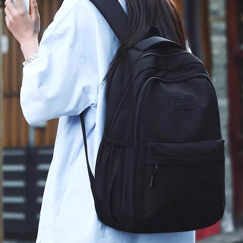 Warrior High Capacity Stylish Backpack For Students Lightweight Casual Simple Versatile Travel Backpack Unisex Backpack H23B06U5117901A
