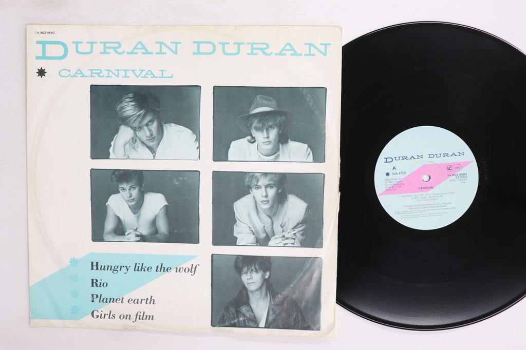 12-дюймовая пластинка DURAN DURAN Carnival 1A062Z64942 EMI 1982 Европа Рок Б/у