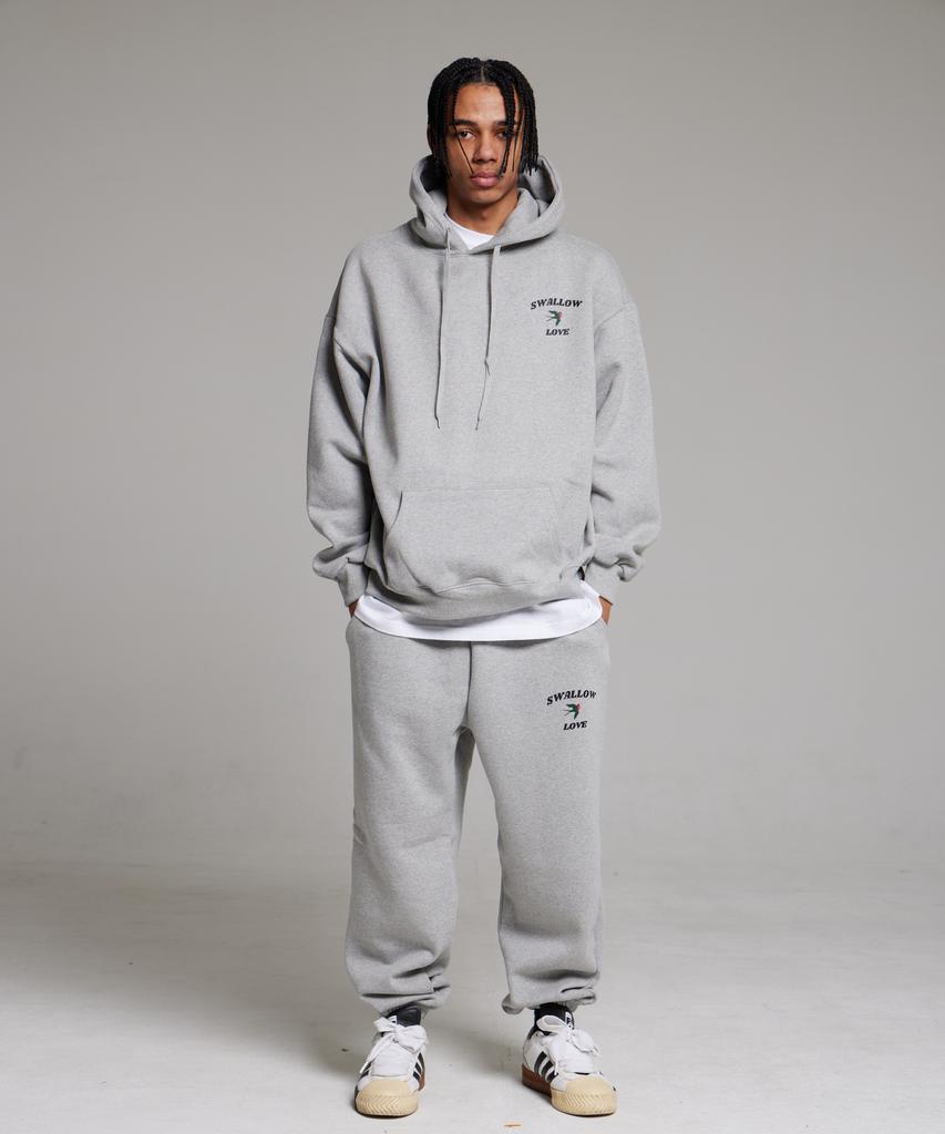 CREAM SODA LAB Swallow Love Training Jogger Pants Gray
