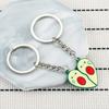 Cartoon Avocado Couple Best Friend Magnetic Keychain Couple Backpack Pendant Gift