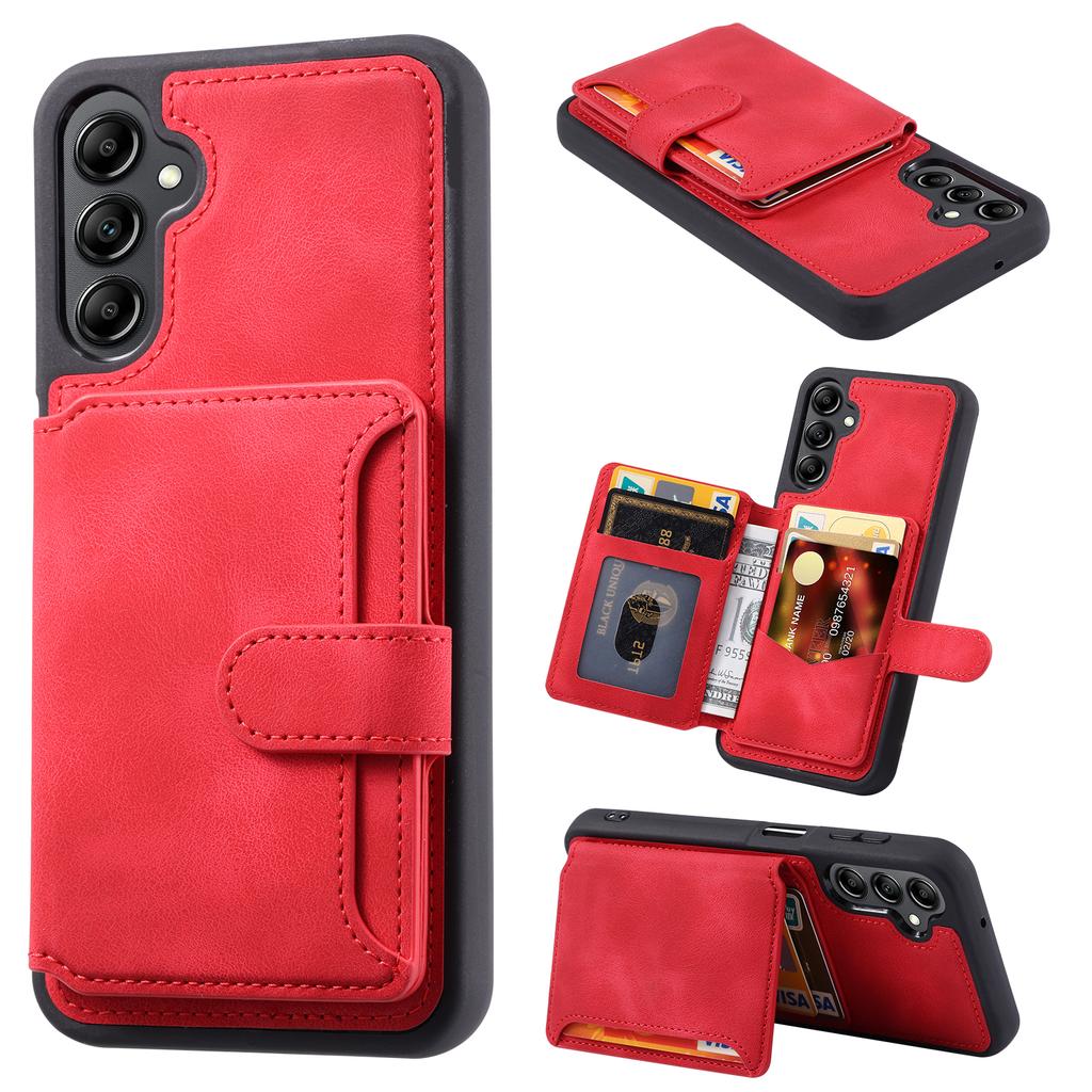For Samsung Galaxy A36 5G Case Wallet Card Slot TPU + PU Leather Back Phone Cover