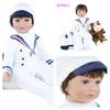 BZDOLL 60 см кукла реборн для мальчиков и девочек-партнеров (Тканевый корпус, мягкая силиконовая конечность) Реалистичная 24-дюймовая малышка Alive Bebe