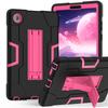 Kickstand Tablet Case for Lenovo Tab One (K9) 2025 8.7inch Model TB305FU PC-Silicone 3-Layers Rugged Heavy Duty Cover Shockproof
