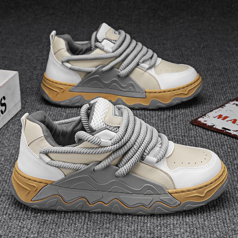 Мужская обувь 2024. Весенние новые туфли для спорта и отдыха. Нескользящая обувь.