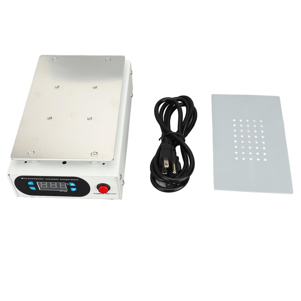 Нагревательная плита для ремонта телефонов, регулируемая температура, сепаратор ЖК-экрана, паяльная станция