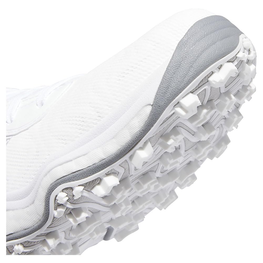 Обувь для гольфа Code Chaos 25 Footwear Two cm 2E [Adidas Golf] Мужская белая/серебристая металлическая/серая 26.0