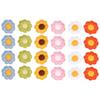 24pcs Elastic Dog Hair Tie Decorative Flower Hair Tie Fashion Dog Grooming Decor  Outdoor Walking