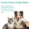 Салфетки Yegbong Cat Dog Ear Cleaner Wipes очищающий раствор для удаления грязи и ушной серы, снятия зуда и воспаления