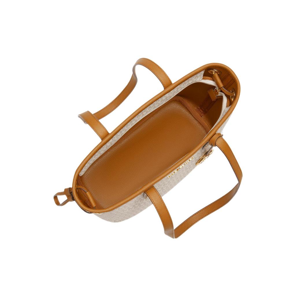 New MICHAEL KORS Jet Set Travel Leather Tote Bag, Shopping Bag, Shoulder Bag, Handbag Regular Women's Vanilla White 35T9GTVT1V-150