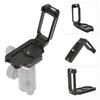 Aluminum Alloy Horizontal Vertical Shooting L Shape Quick Release Plate Bracket Hand Grip for Nikon