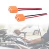 1 Pair Headlight Bulb Ceramic Socket Plug Connector Ceramic H7 Headlight Adapter Repair Plug Sockets with Wiring Harness