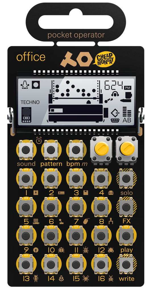 Teenage Engineering Pocket Operator Rhythm Machine Office Imported PO-24 [Regular Product]
