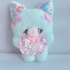 [USED] Lily Sanrio Artist Teddy Bear Handmade Plush Toy Cat