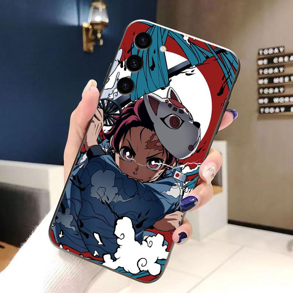 Чехол для телефона Demon Slayer Танджиро для Samsung Galaxy S26 S25 EDGE S24 S23 S22 S21 S20 FE S10 Ultra PLUS LITE