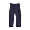 Li-Ning Модный универсальный дышащий короткий рукав удобные длинные брюки повседневный комплект унисекс Стандартный-Белый Морской-Синий A87-1+V809-2