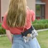 Fashion Printed One-Shoulder Messenger Women's Bag Change Mobile Phone Bag