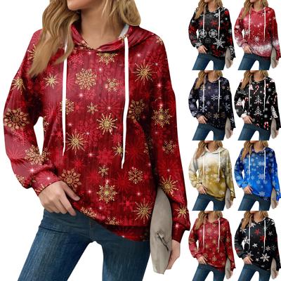 Толстовки для женщин оверсайз зимние милые свитшоты пуловер трендовая осенняя одежда