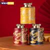 1/3 шт. Dragon Solid Mini пустая жестяная банка для чая, бытовая герметичная банка, портативная дорожная маленькая упаковочная коробка для чая, бумажная банка для хранения