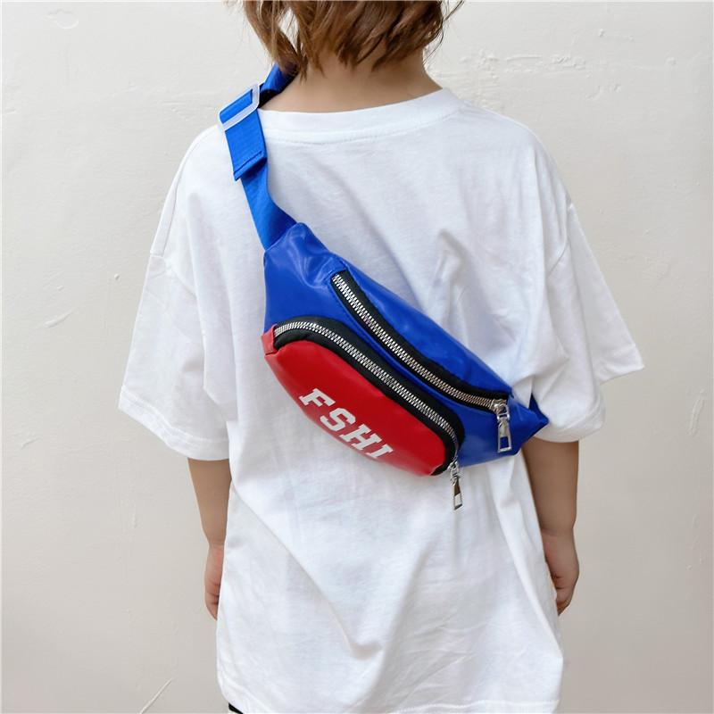 Cute Autumn Childrens Letter Chest Bag Leisure Outing Shoulder Crossbody Bag