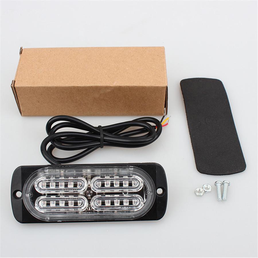 Universal Waterproof 12V 24V 20LED Car Truck Pickup Emergency Side Strobe Light