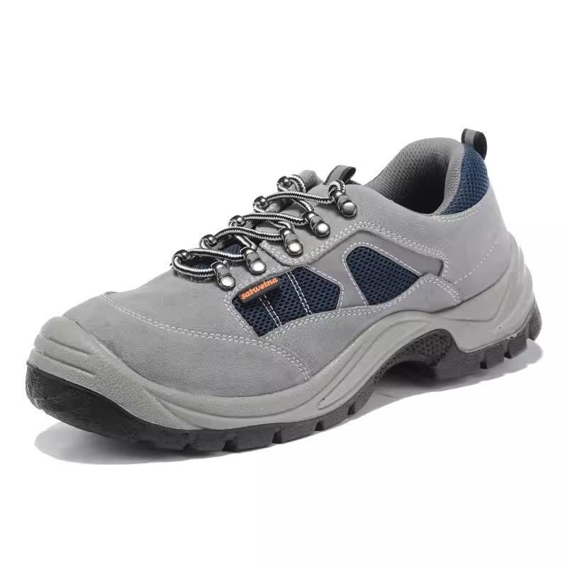 Labor Insurance Shoes Men's Summer Breathable Deodorant Wear-resistant Shoes Anti-smashing and Anti-piercing Steel Head Shoes Tooling Shoes