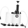 3L Vacuum Brake Oil Change Pot Set Bleeder Bottle Refiller 1L Waste Auto