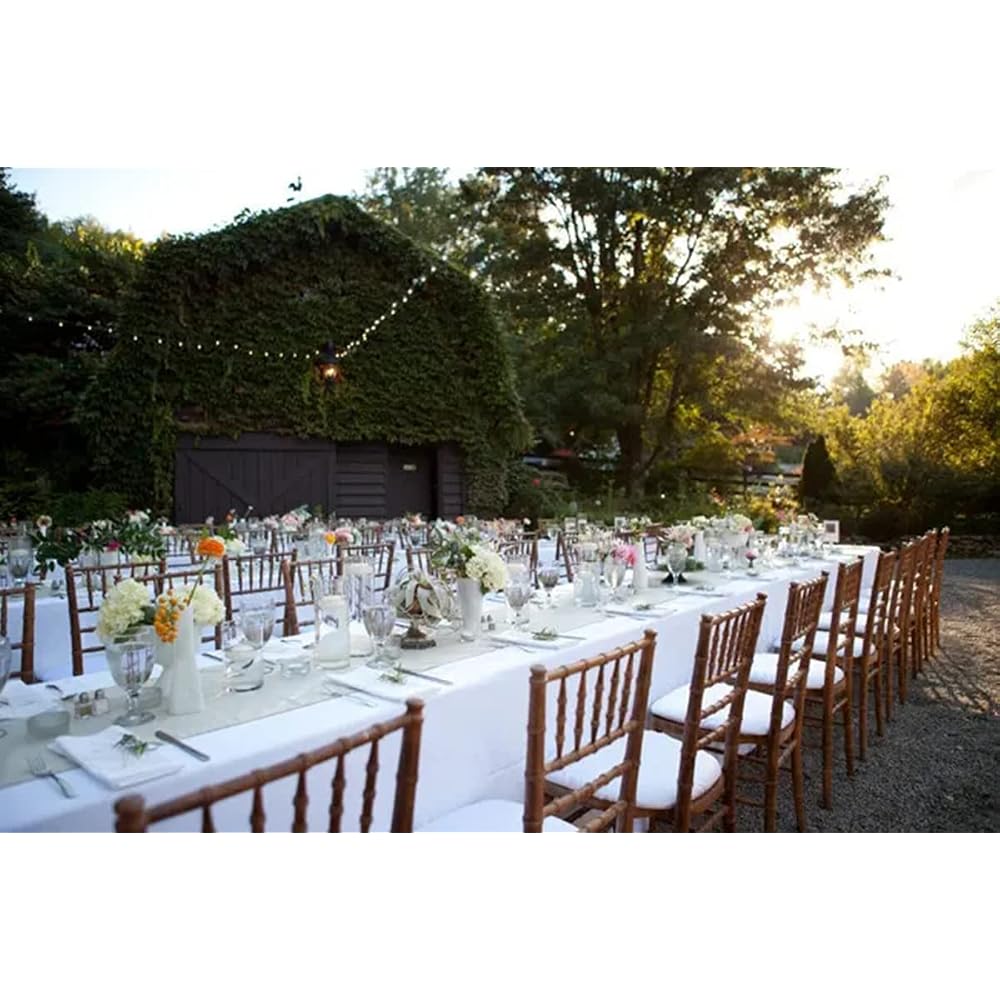 FANIVIN Polyester Tablecloth, Rectangular Table Cover, Dining Table Cover, for Hotels, Restaurants,