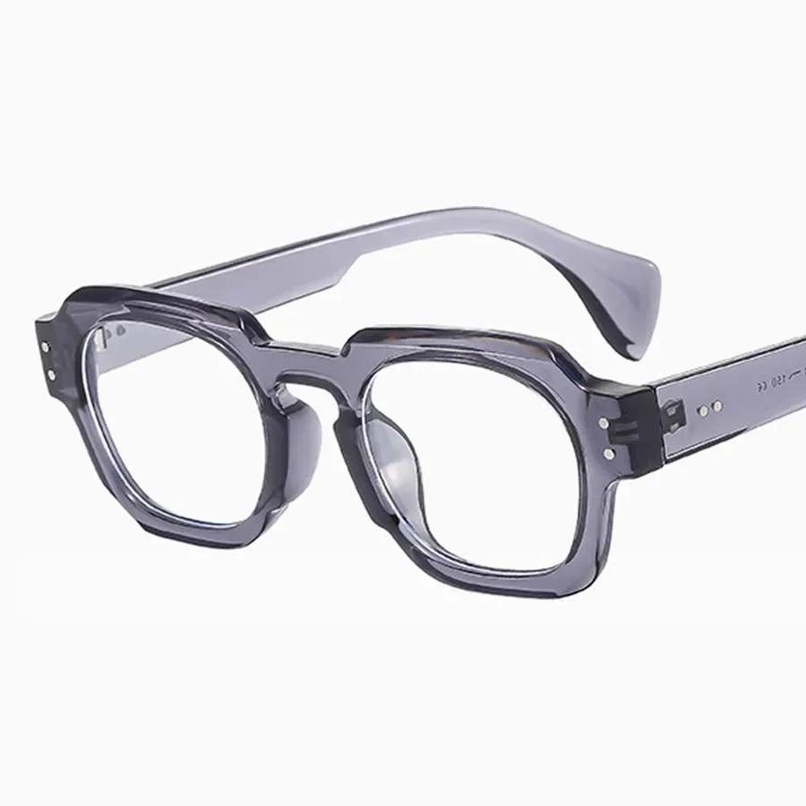 Brand Fashion Retro Square Eyeglasses Frame Male Clear Lens Vintage Glasses Women Men Unisex Outdoor Transparent Lens